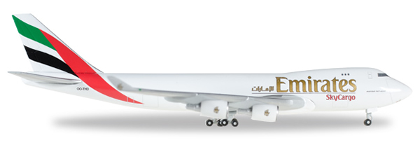 Herpa 528207 - Boeing 747-400f Emirates Sky Cargo