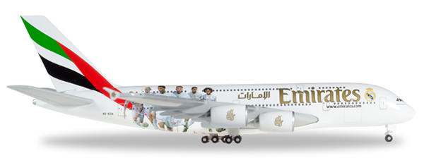 Herpa 529242 - Airbus 380 Emirates - Real Madrid