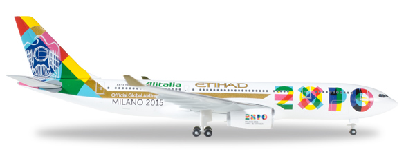 Herpa 529501 - Airbus 330-200 Etihad, Expo Milano