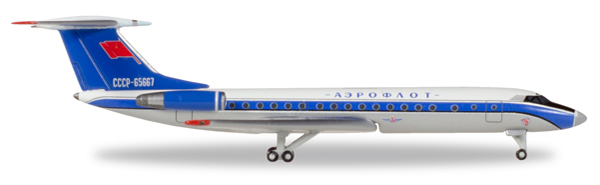 Herpa 529938 - Tupolev Tu-134a Aeroflot - Bluebird