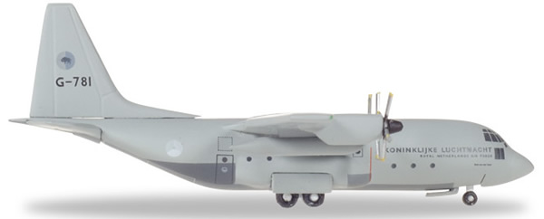 Herpa 530477 - C-130h Hercules Royal Netherlands Air Force