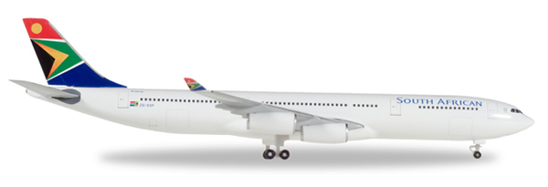 Herpa 530712 - Airbus 340-300 Saa, Mandela Day
