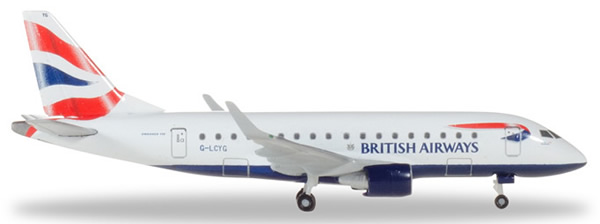 Herpa 531092 - Embraer E170 British Airways