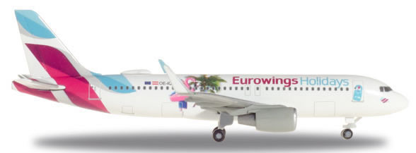 Herpa 531276 - Airbus 320 Eurowings Holidays Eurowings Europe