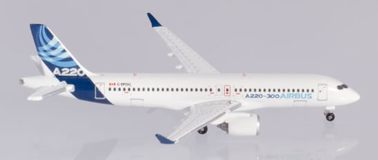 Herpa 532822 - Airbus 220-300 Airbus