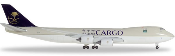 Herpa 532891 - Boeing 747-8f Saudia Cargo