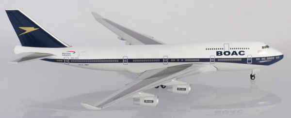Herpa 533317 - Boeing 747-400 Boac, 100th Annivesary