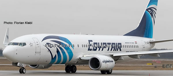 Herpa 533546 - Boeing 737-800 Egyptair