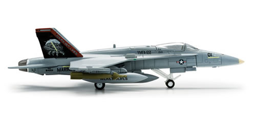 Herpa 554114 - US Navy VFA-131 McDonnell Douglas F/A-18C Hornet Wildcats