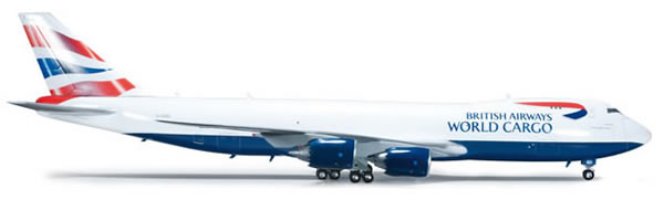 Herpa 555173 - Boeing 747-8f British Airways World Cargo