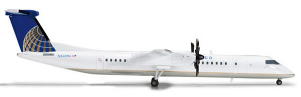 Herpa 555463 - Bombardier Q400 (82.50) United Express