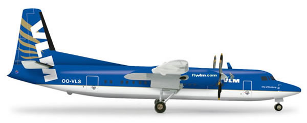 Herpa 555647 - Fokker 50 (82.50) VLM Airlines