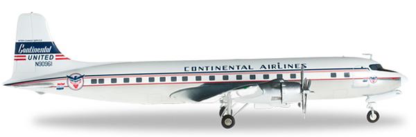 Herpa 556156 - DC-6b (106.50) Continental Airlines