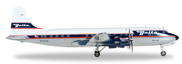 Herpa 557382 - DC-6 Delta Air Lines