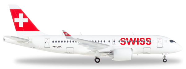 Herpa 558471 - Bombardier CS100 Swiss Air Lines