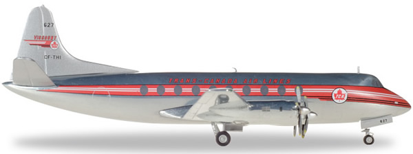 Herpa 558938 - Vickers Viscount Trans Canada Air Lines, #627