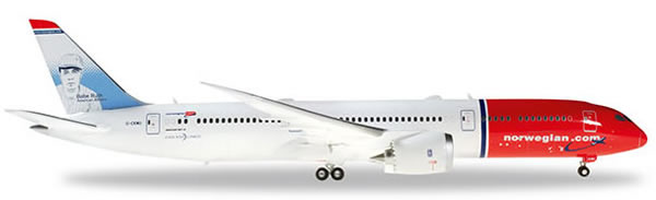 Herpa 559140 - Boeing 787-9 Norwegian, Babe Ruth