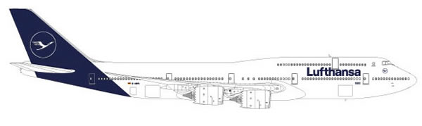 Herpa 559188 - Boeing 747-8 Lufthansa, Intercontinental 2018