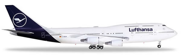 Herpa 559485 - Boeing 747-400 Lufthansa, 2018 Colors