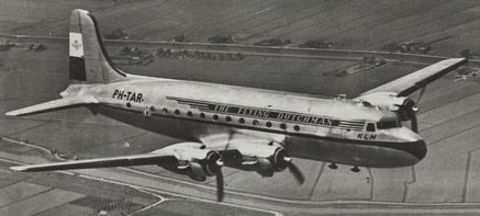 Herpa 559799 - Douglas DC-4 Skymaster KLM, Rotterdam