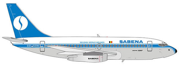 Herpa 559942 - Boeing 737-200 Sabena
