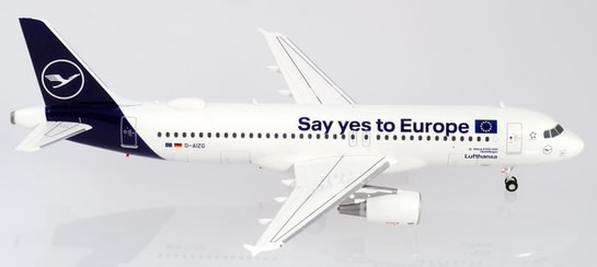 Herpa 559997 - Airbus A320 Lufthansa, Say Yes To Europe