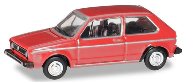 Herpa 66617 - VW Golf 1 - Red