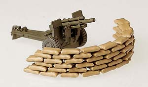 Herpa 740616 - 70 Sand Bags, Gun Not Included 542 Accessories