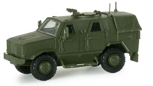 Herpa 740753 - Armored Vehicle  Dingo 1:87 Pre-Assembled 