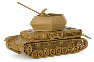 Herpa 740999 - Anti-Aircraft Tank, Type Panzer 4 Ostwind 791 For...