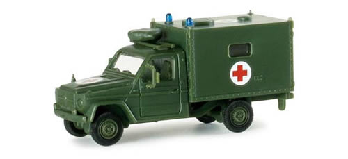 Herpa 741675 - Mercedes 250 Ambulance 707 Emergency