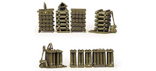 Herpa 742009 - Munitions For Artillery 550 Accessories