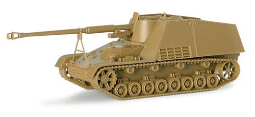 Herpa 742382 - Tank, Type Nashorn 738 Former German Army