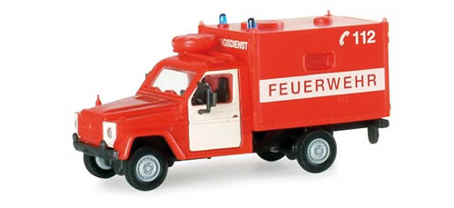 Herpa 742542 - Mercedes Fire Truck 4019 Emergency