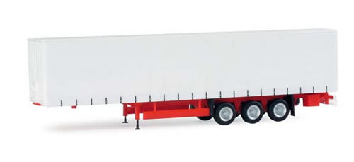 Herpa 76302 - Krone curtain canvas trailer w/underride carrier