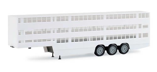 Herpa 76333 - Animal transport trailer