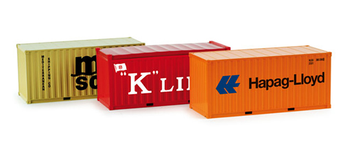 Herpa 76432 - Set Of 3 20 Containers