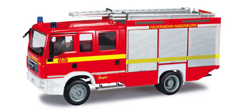 Herpa 90025 - MAN TGM HLF 20/16 fire brigade Paderborn