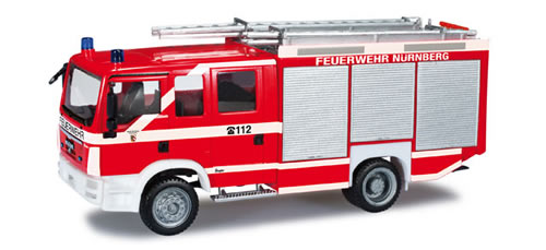 Herpa 90155 - MAN TGM HLF 20/16 fire department nuremberg