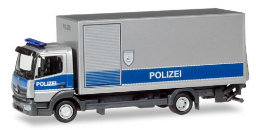 Herpa 93538 - Mercedes Atego Box Truck Police