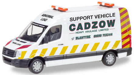 Herpa 93897 - VW Crafter Cadzow,Heavy-Haul Support Vehicle