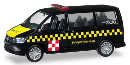Herpa 94382 - VW T6 Van Safety Car, Fraport