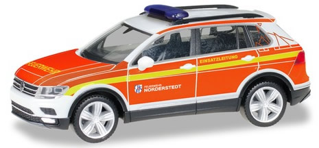 Herpa 94443 - VW Tiguan Wagon Fire Brigade
