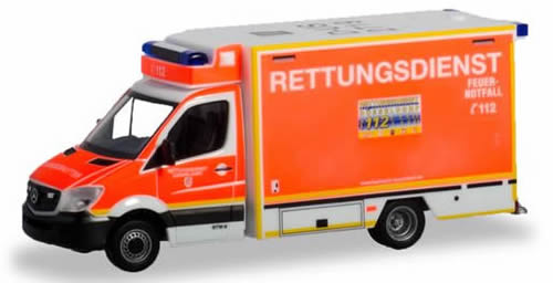 Herpa 94627 - Mercedes Sprinter Box Van Ambulance