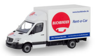 Herpa 94702 - Mercedes Sprinter Rental Van Buchbiinder