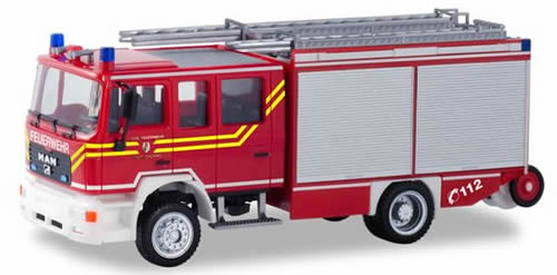 Herpa 94740 - MAN M2000 LF 16 Fire Truck