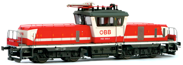 Jagerndorfer JC14642 - Austrian Electric Locomotive 1163.012 of the OBB (Sound Decoder)