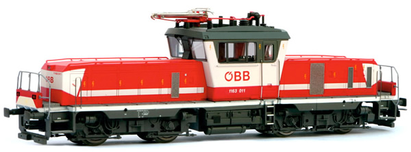 Jagerndorfer JC24632 - Austrian Electric Locomotive 1163.011 of the OBB (DCC Sound Decoder)