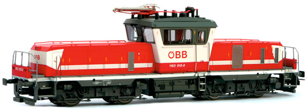 Jagerndorfer JC24640 - Austrian Electric Locomotive 1163.012 of the OBB