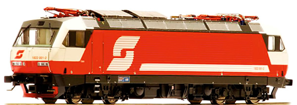 Jagerndorfer JC25852 - Austrian Electric Locomotive Class 1822.001 of the OBB (DCC SOund Decoder)